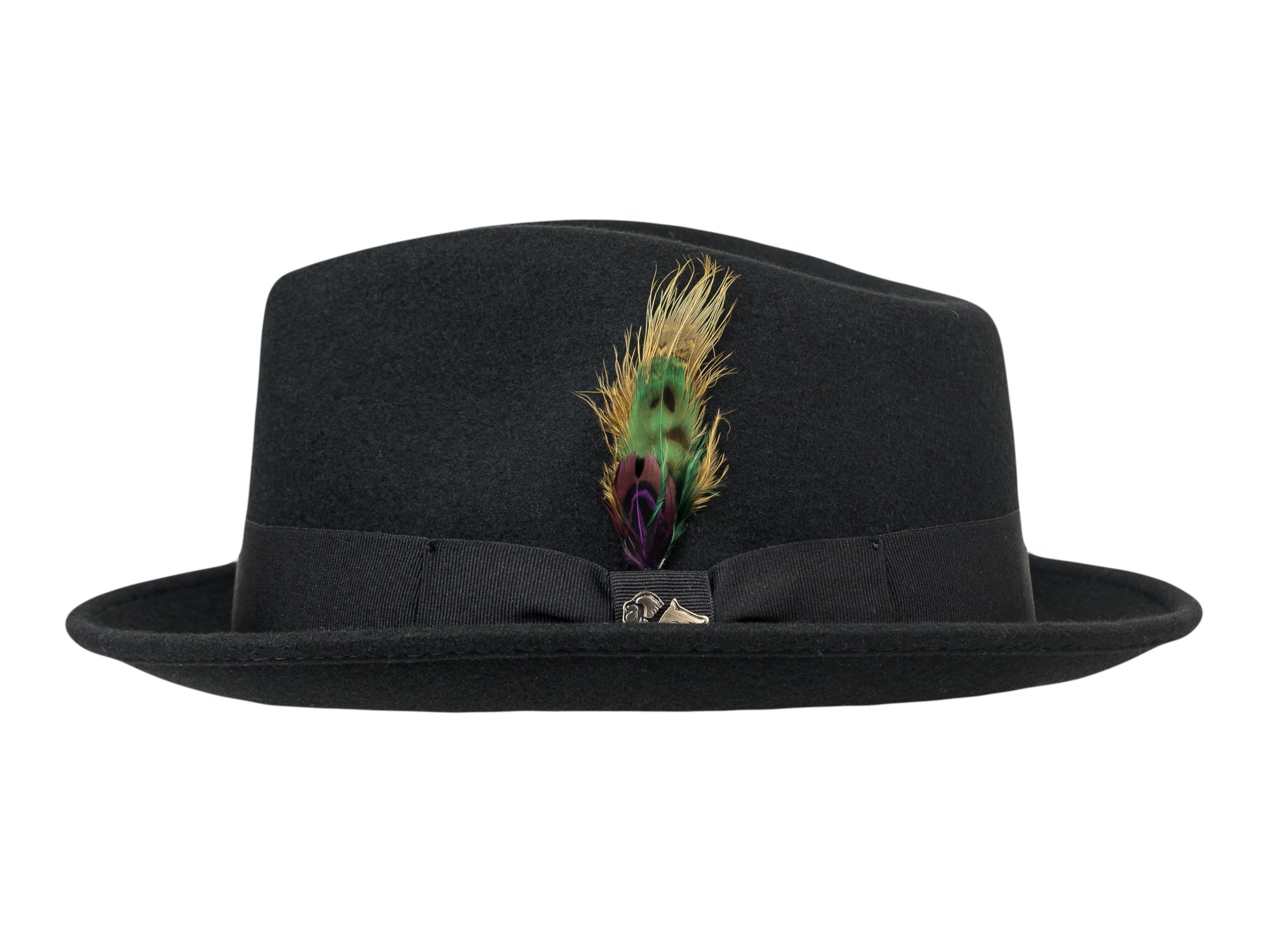 Wool Felt Fedora Hat Classic Roma Stingy - My Men's Shop
