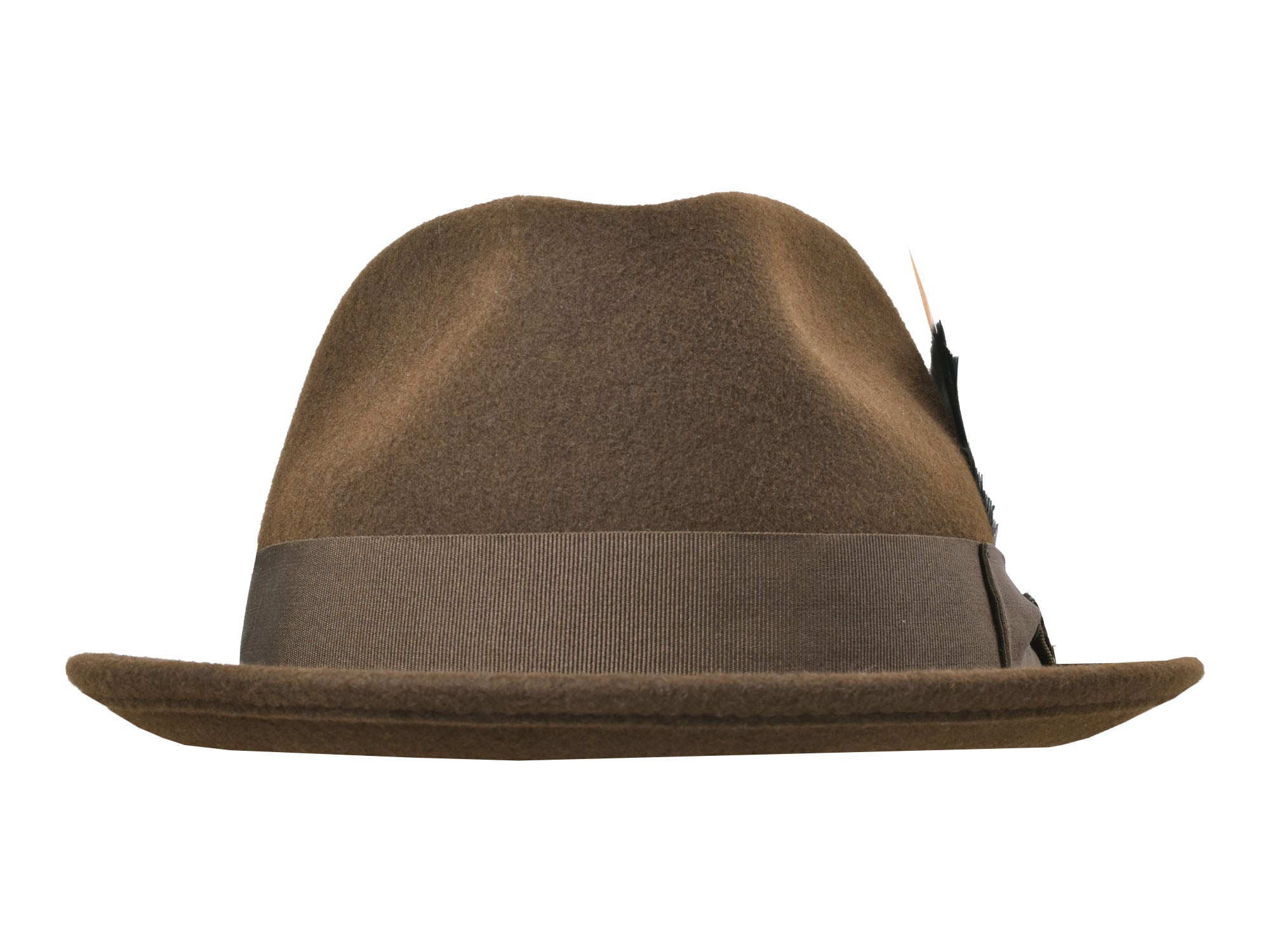 Wool Felt Fedora Hat Classic Roma Stingy - My Men's Shop