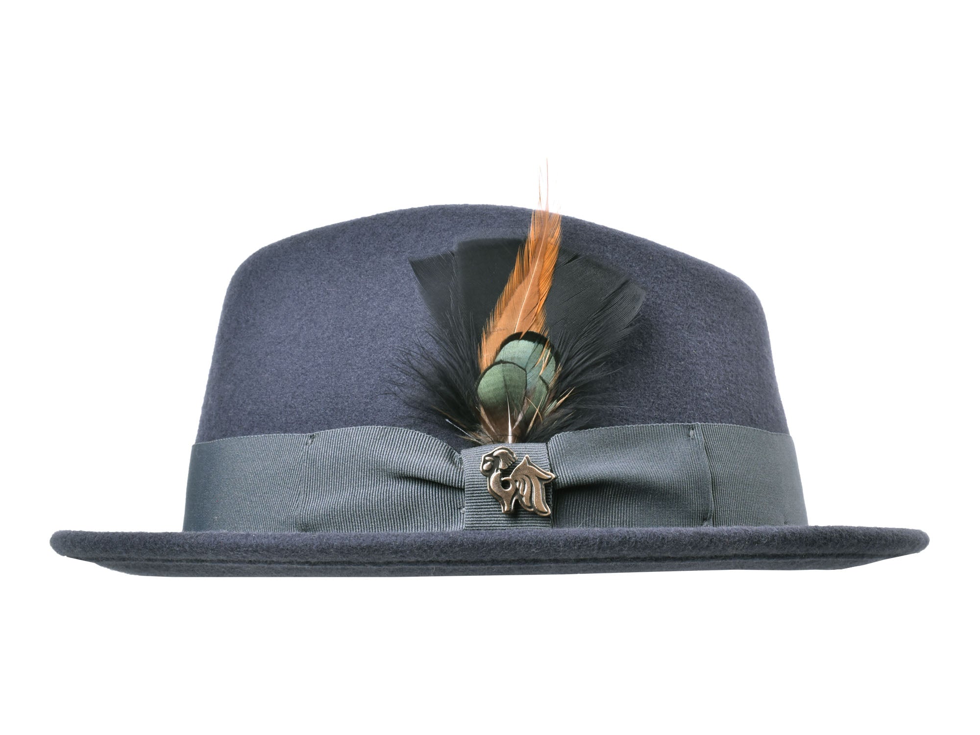 Wool Felt Fedora Hat Classic Roma Stingy - My Men's Shop