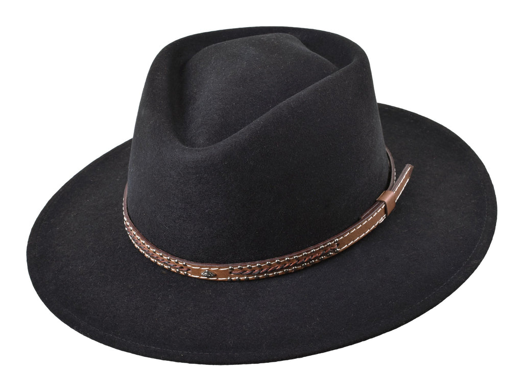 Outdoor Merino Wool Felt Hat Rider - My Men's Shop