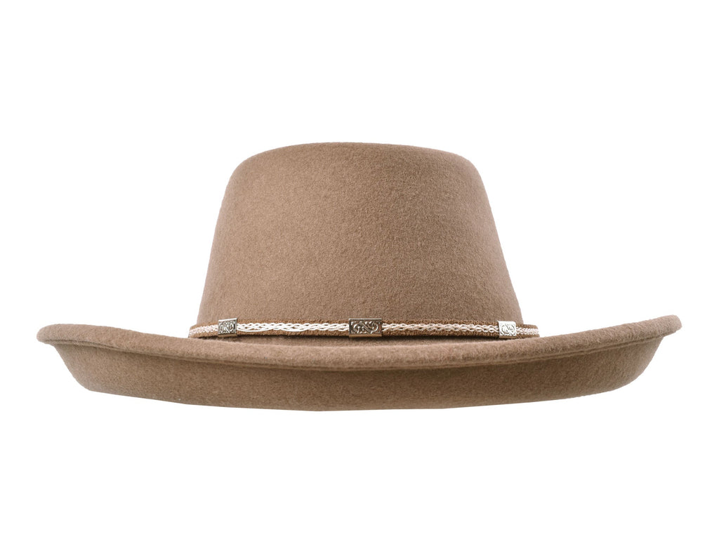 Outdoor Merino wool felt hat Rust - My Men's Shop