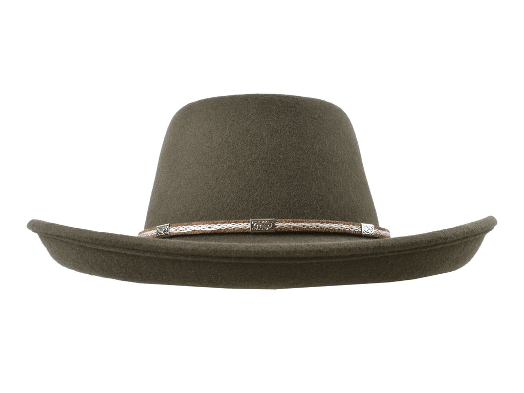 Outdoor Merino wool felt hat Rust - My Men's Shop