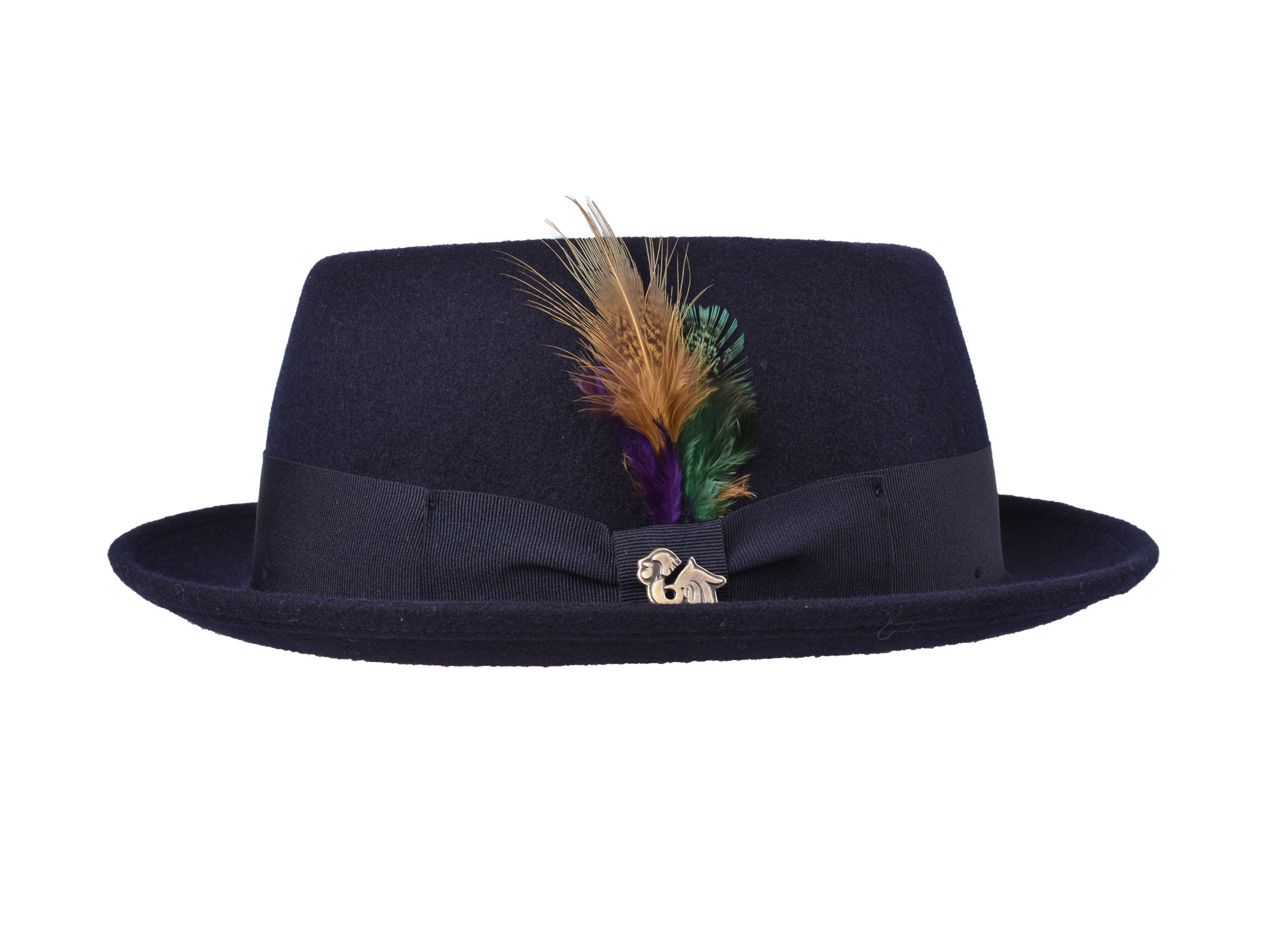 Wool Felt Classic Hat Pork Pie Stingy - My Men's Shop