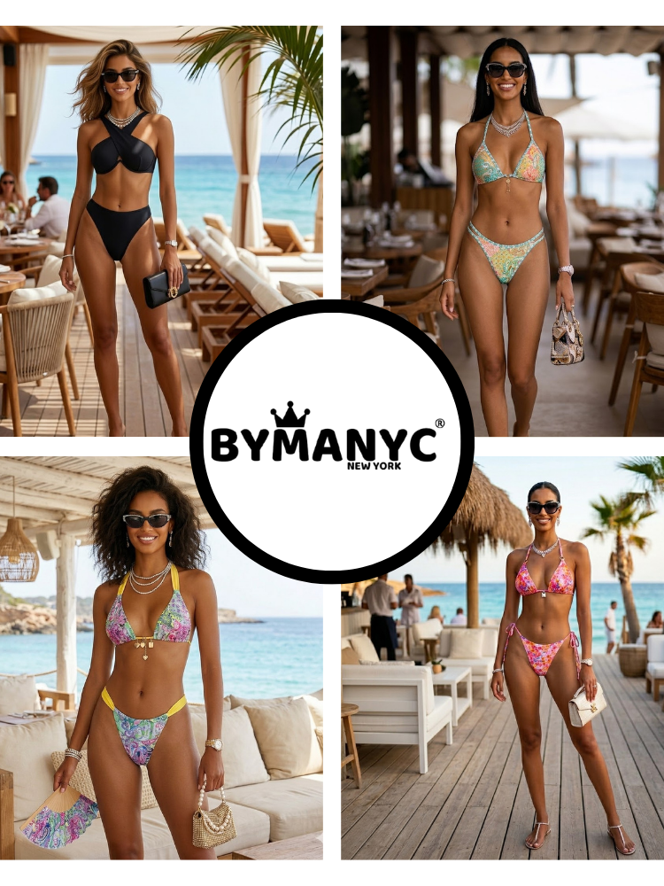 Bikini Set New Collection IBIZA AMNESIA - BYMANYC ® New York
