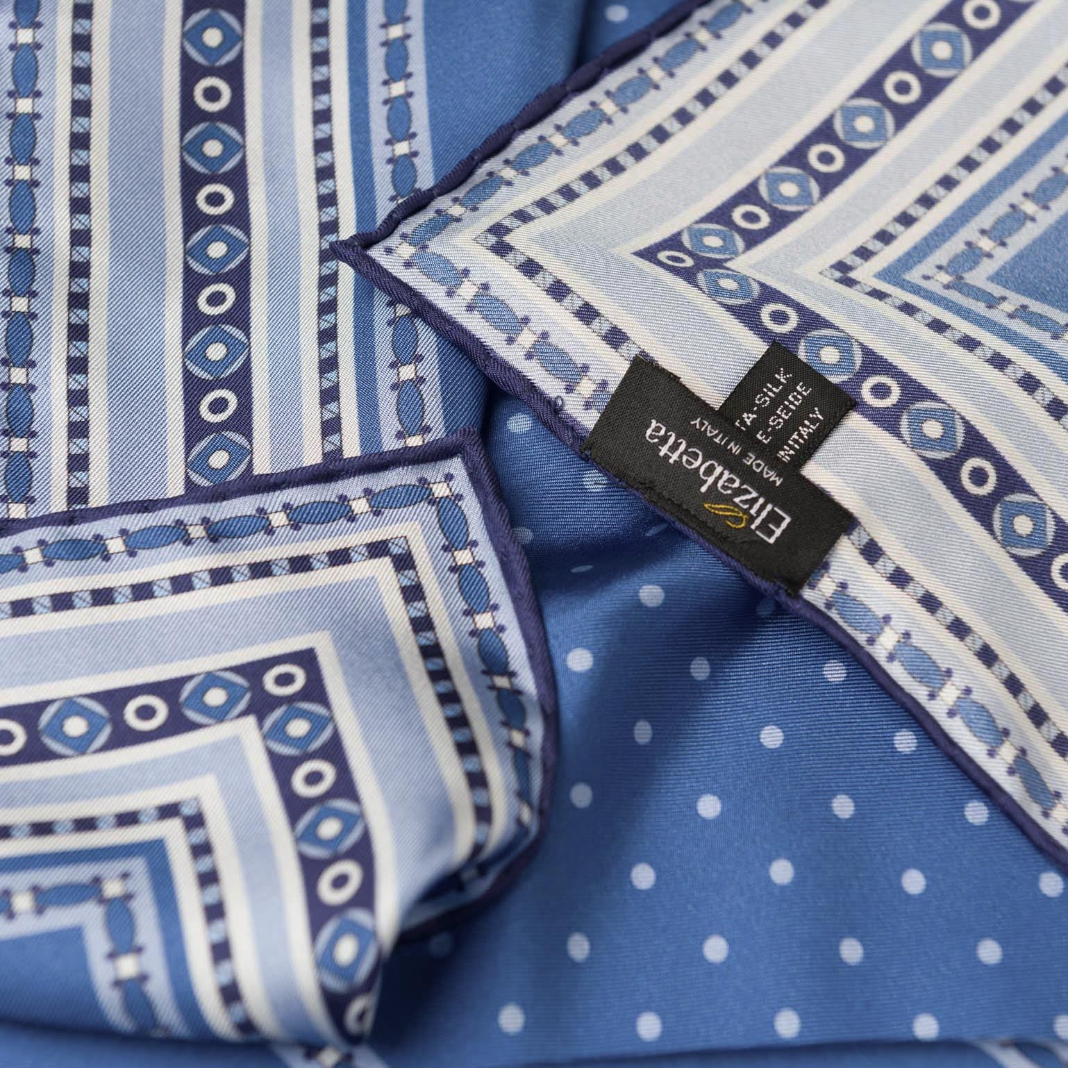 Verona - Silk Neckerchief - Blue - My Men's Shop