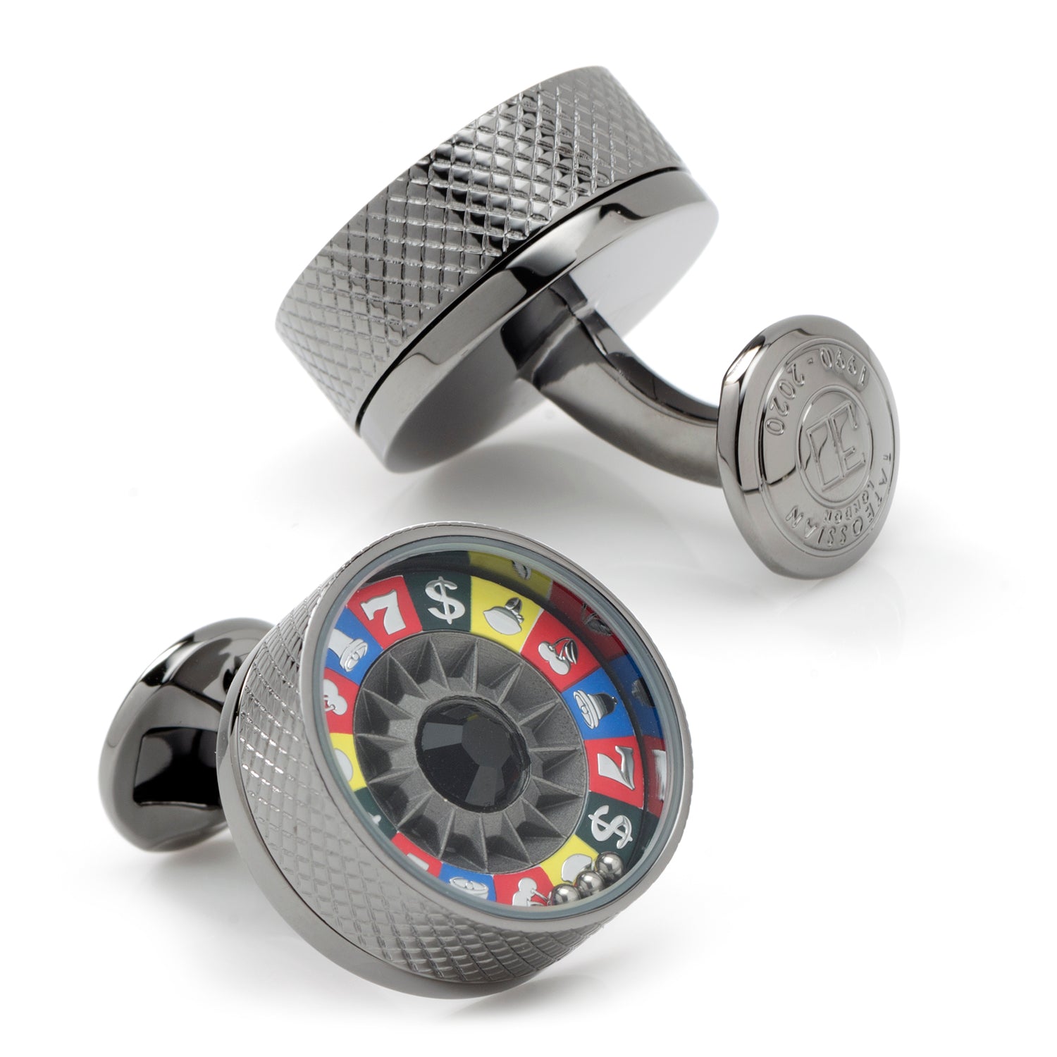 Fruit Machine Roulette Cufflinks - My Men's Shop