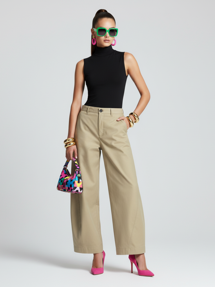 Curved Wide-Leg Pants, Nolita | Men - BYMANYC ® New York - My Men's Shop