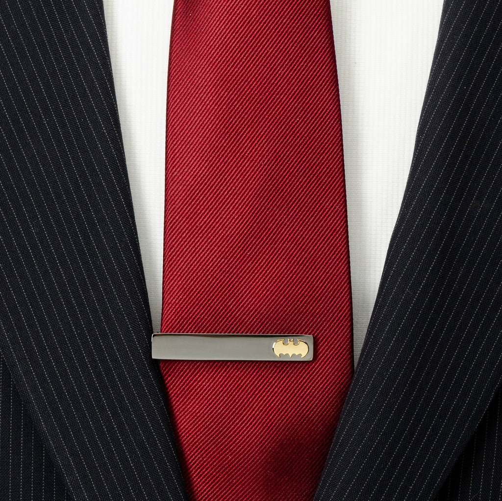 DC Batman Black and Gold Tie Clip