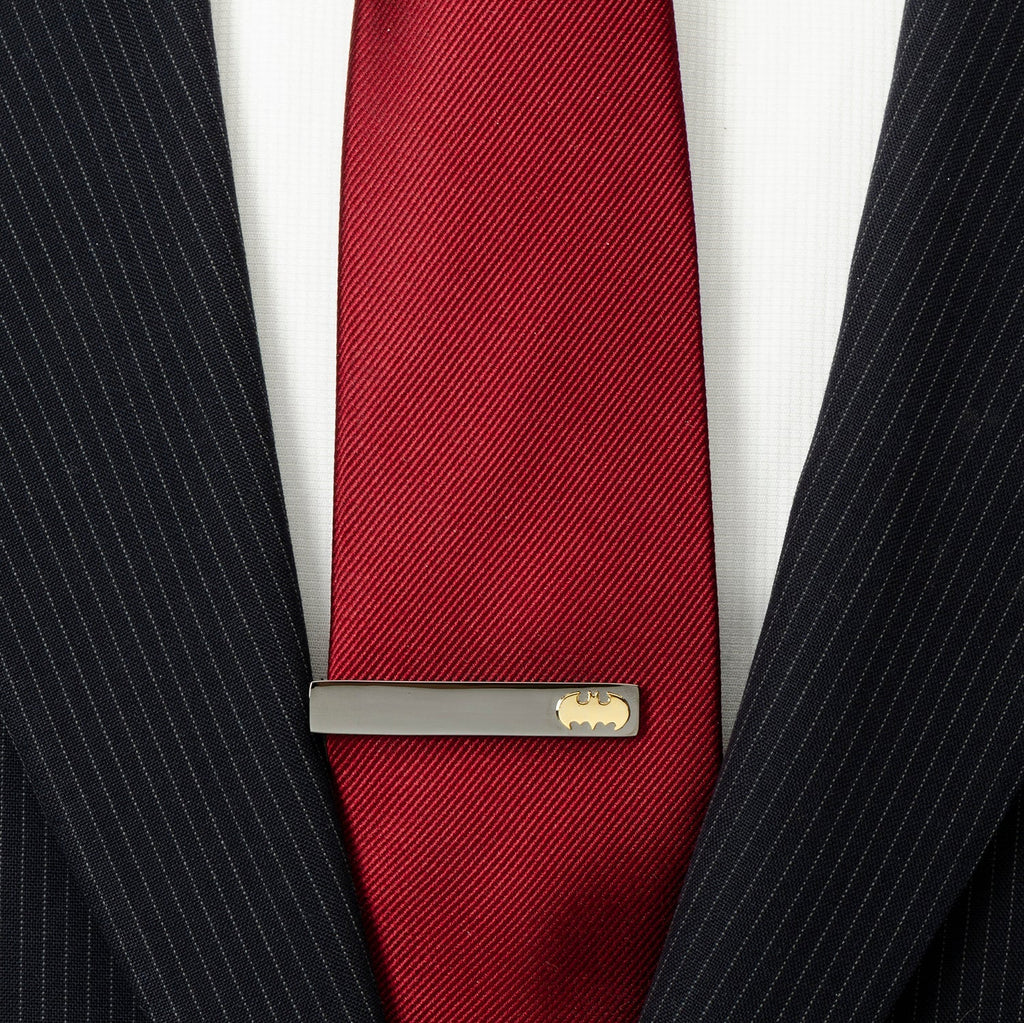 DC Batman Black and Gold Tie Clip