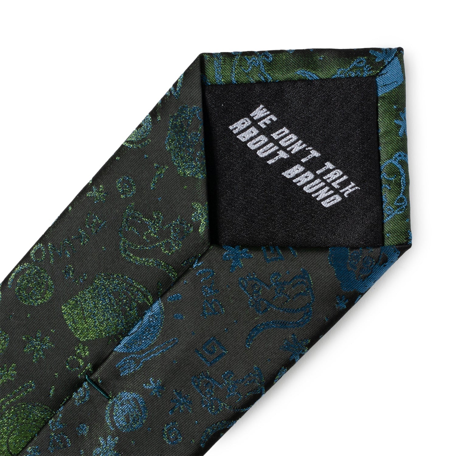 Disney Encanto Bruno Multi Black Men's Tie