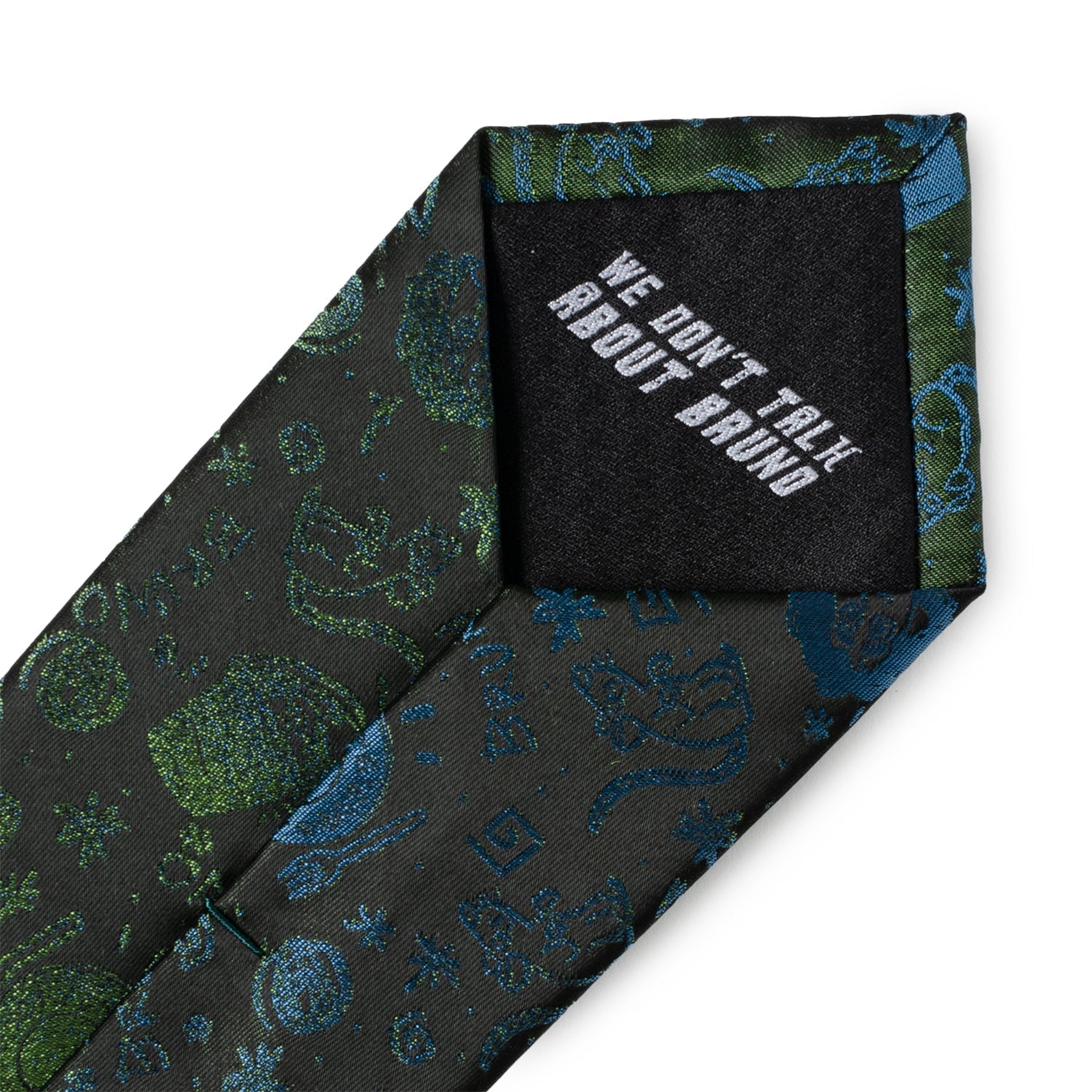 Disney Encanto Bruno Multi Black Men's Tie
