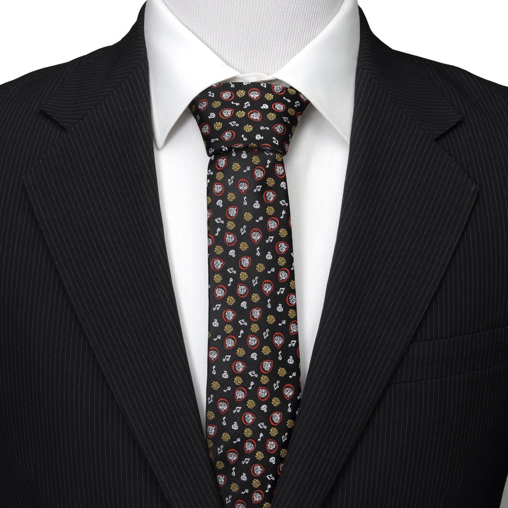 Disney Pixar Coco Black Men's Tie