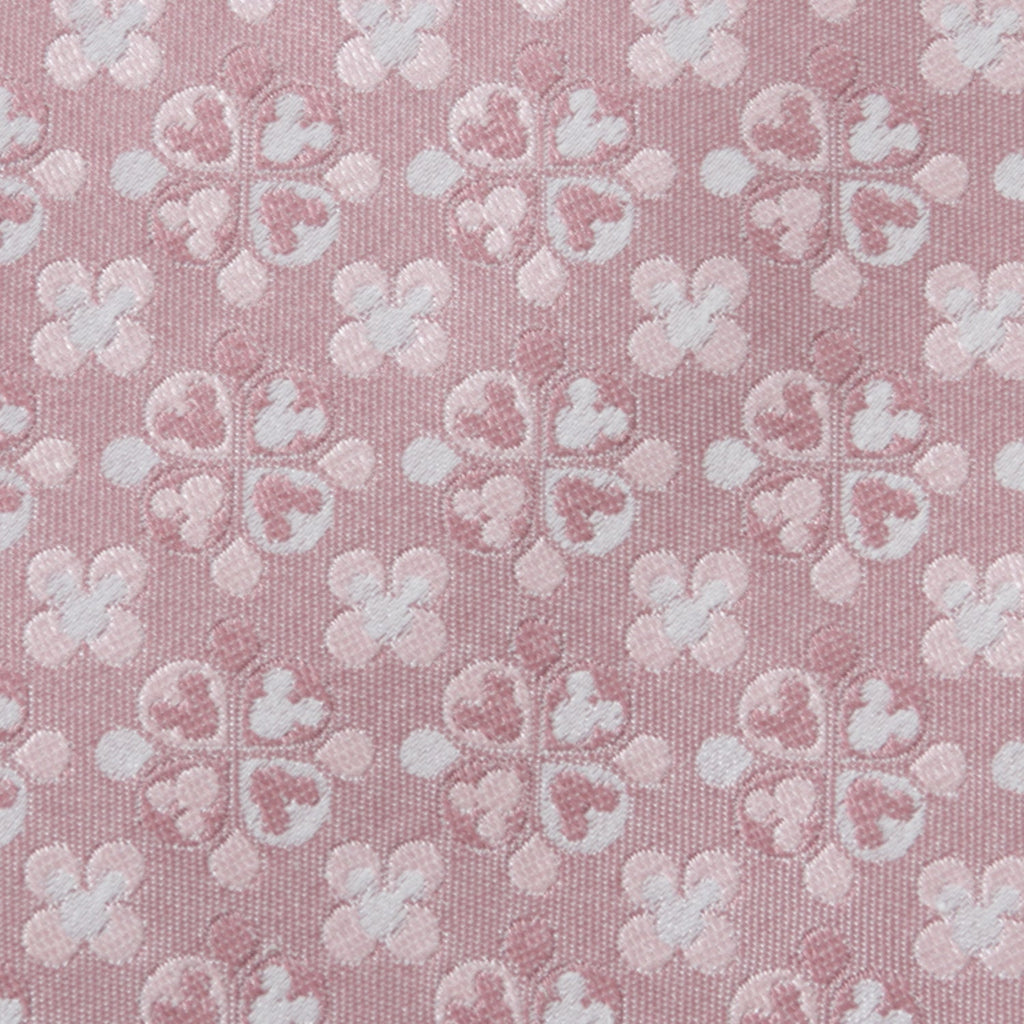 Disney Mickey Mouse Silhouette Blossom Pink Men's Tie
