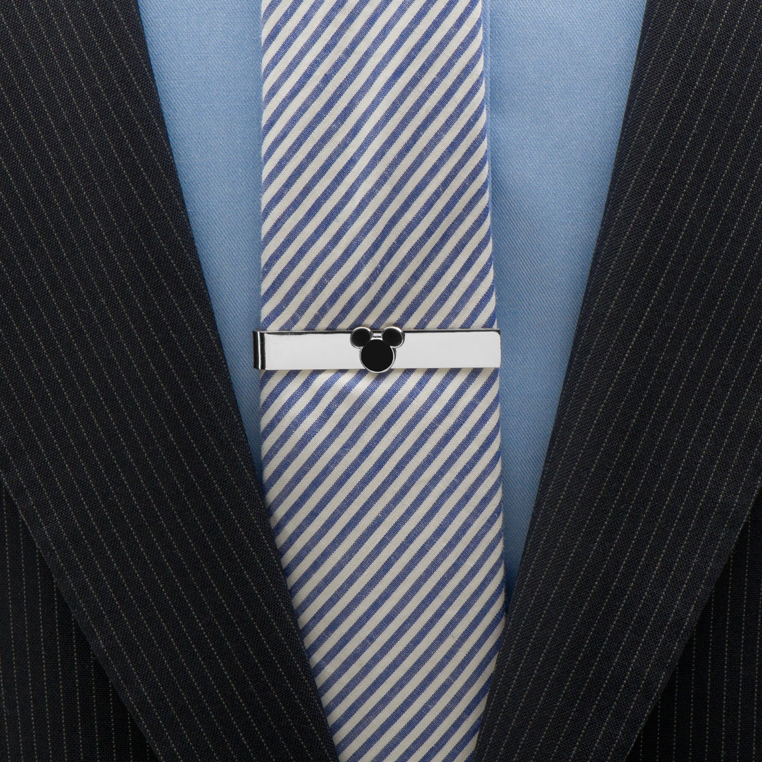Disney Mickey Mouse Silhouette Tie Bar