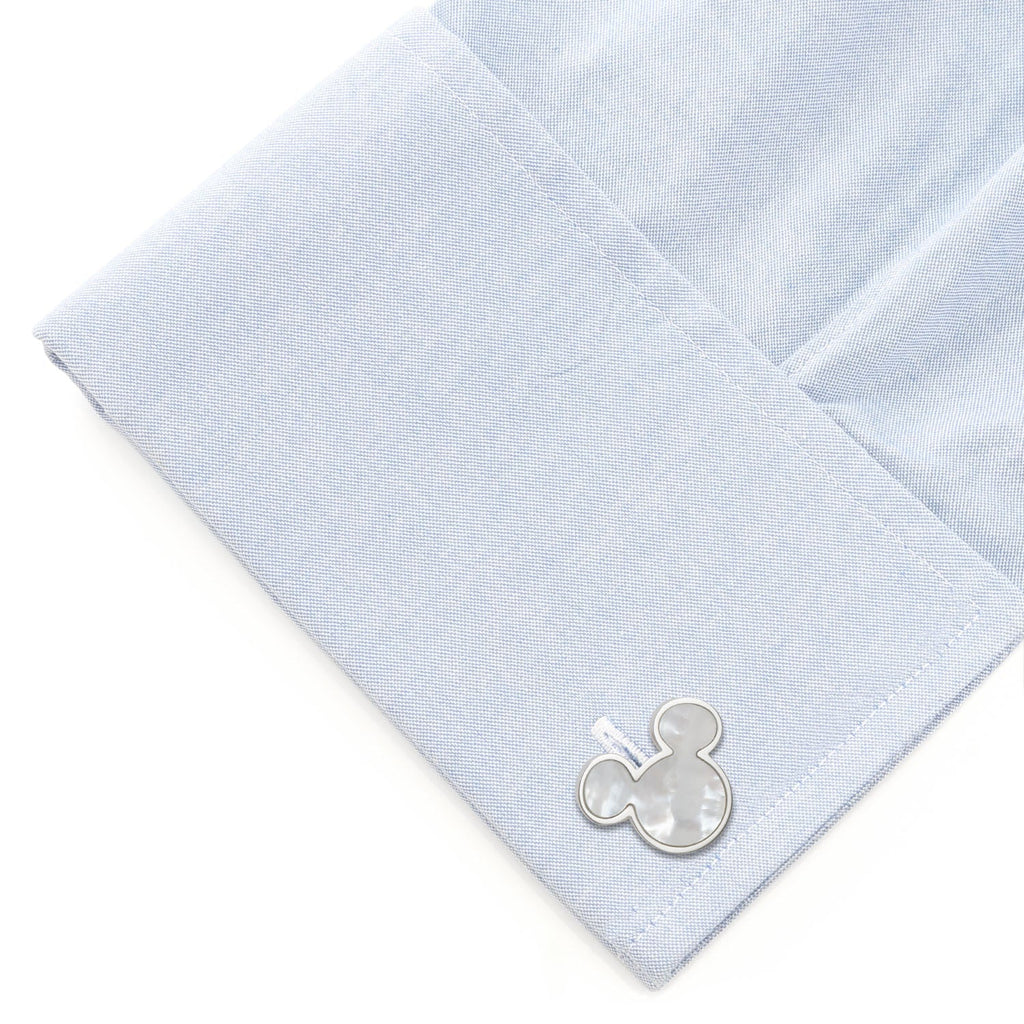 Disney Mickey Mouse Mother of Pearl Cufflinks