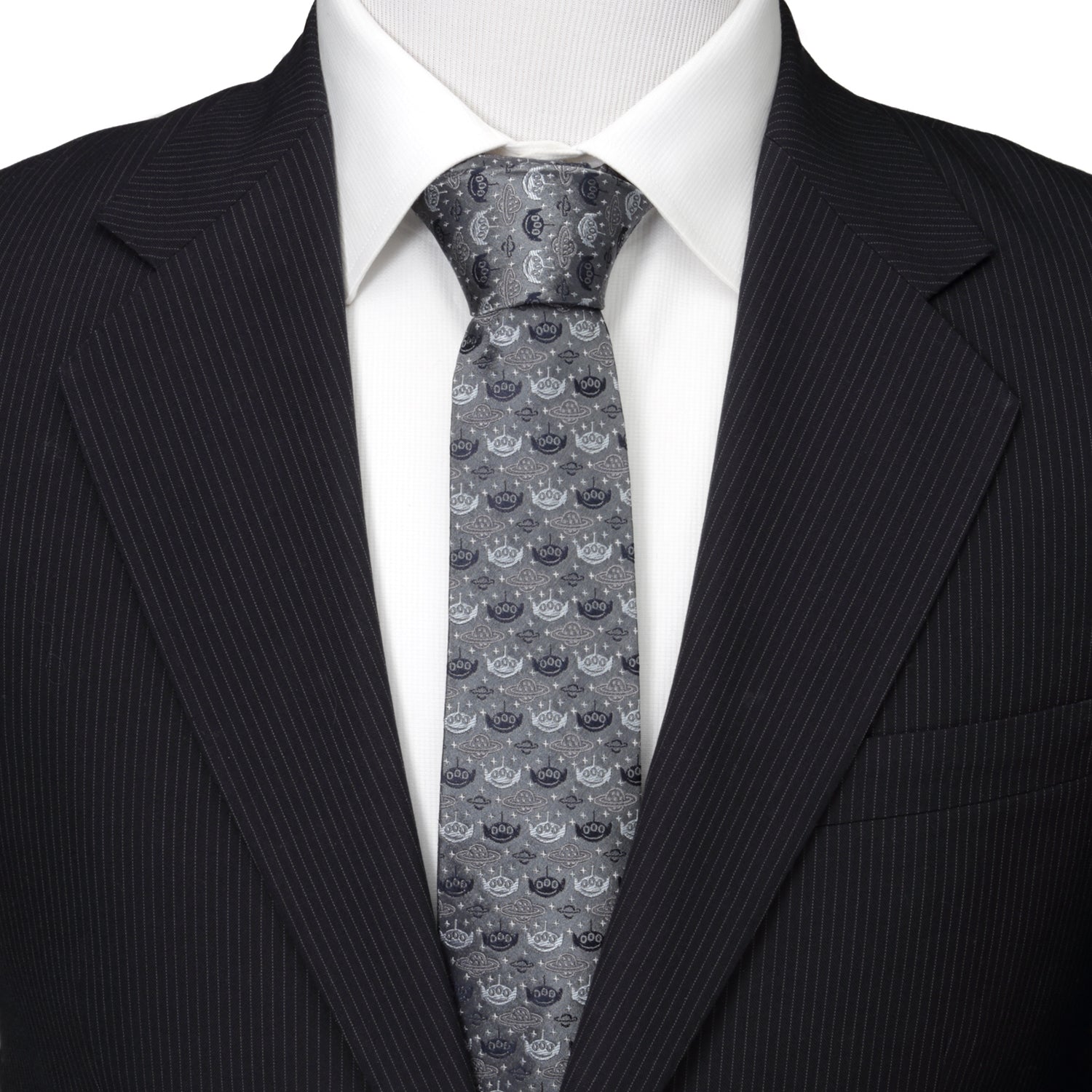 Disney Pixar Toy Story Alien Gray Men's Tie