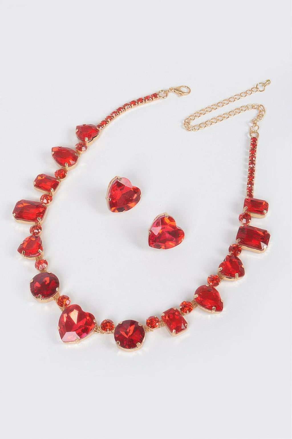 FIFTH AVENUE Stone Necklace and Earring Set: BYMANYC ® New York