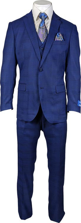 CHECK WITH VEST - My Men's Shop