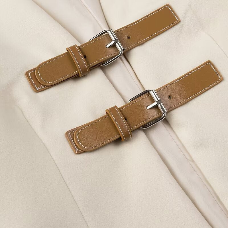 Faux Leather Blazer, Chelsea | Women - BYMANYC ® New York