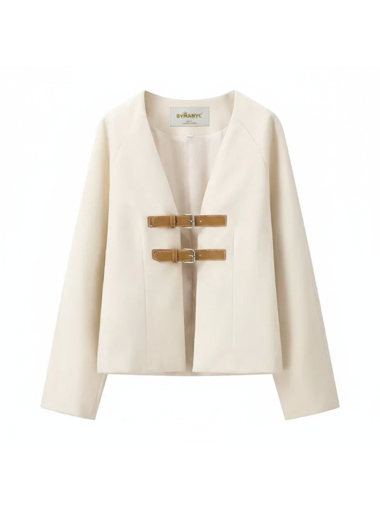 Faux Leather Blazer, Chelsea | Women - BYMANYC ® New York - My Men's Shop