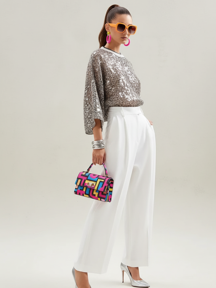 Fish Scale Sequin Top, Theater District | Women - BYMANYC ® New York - My Men's Shop
