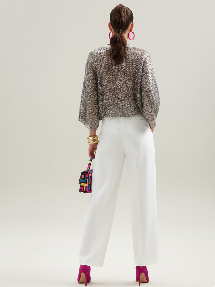 Fish Scale Sequin Top, Theater District | Women - BYMANYC ® New York - My Men's Shop
