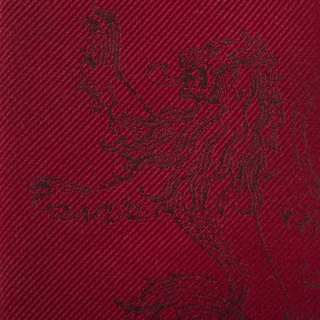 Game of Thrones Lannister Lion Red Men's Tie