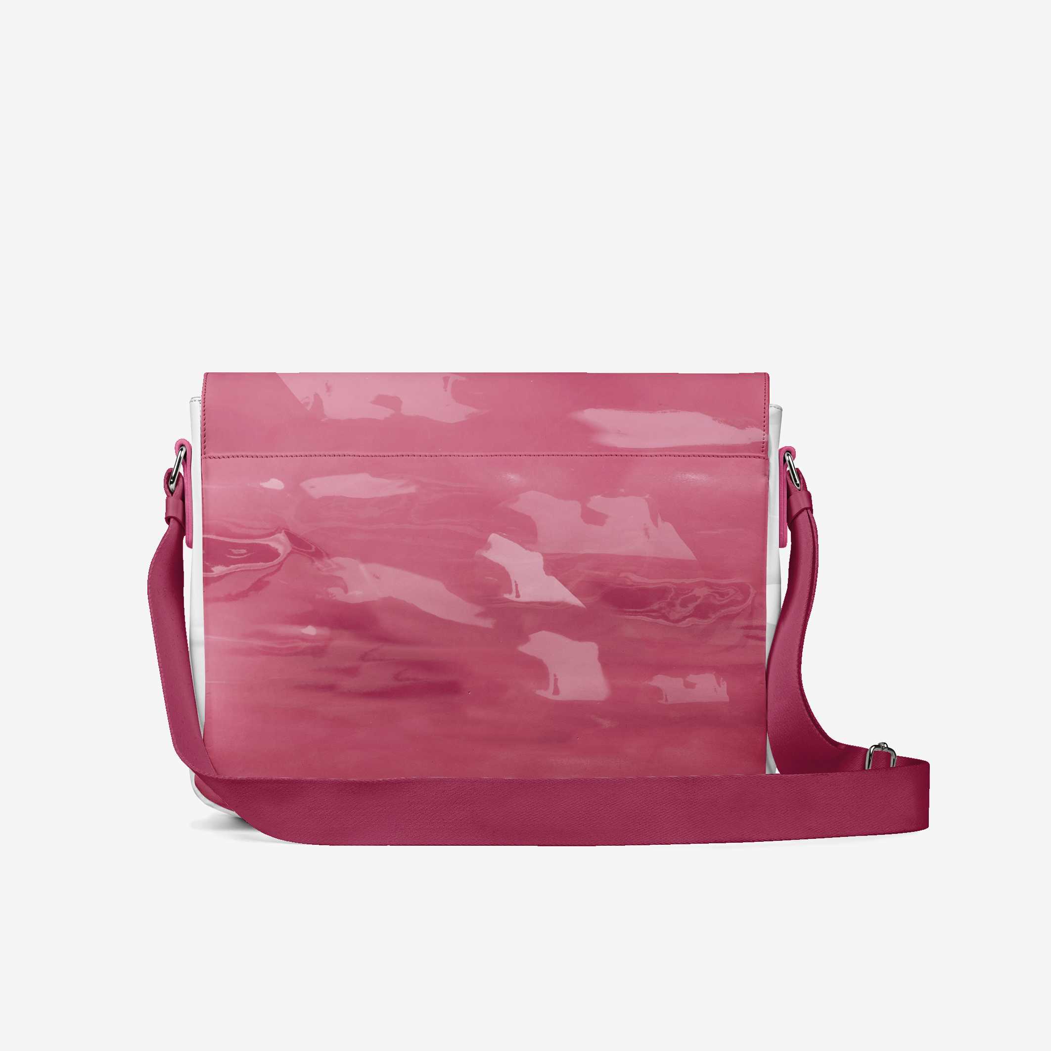Glitter Pink Messenger Bag 16” | BYMANYC ® New York Glam Street Edition - My Men's Shop