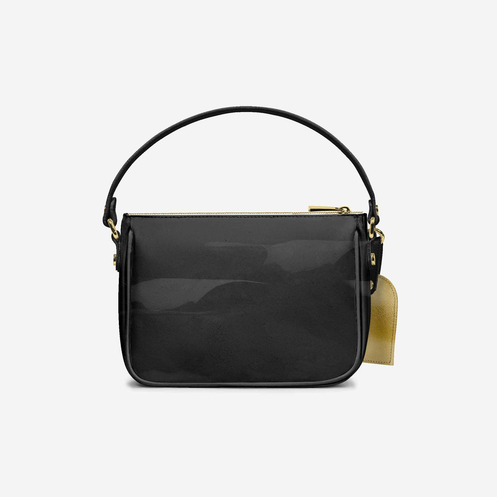Handbag BYMANYC ® New York – Luxe Pendant Vertical Band in Platinum & Noir - My Men's Shop