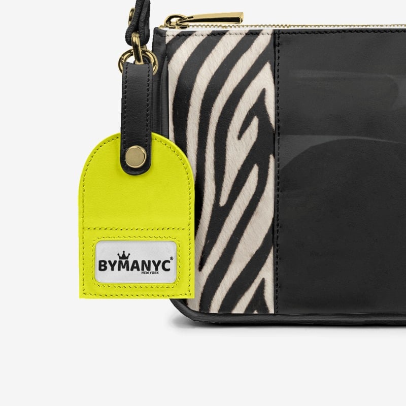 Handbag BYMANYC ® New York – Luxe Pendant Vertical Band in Ruby & Onyx - My Men's Shop