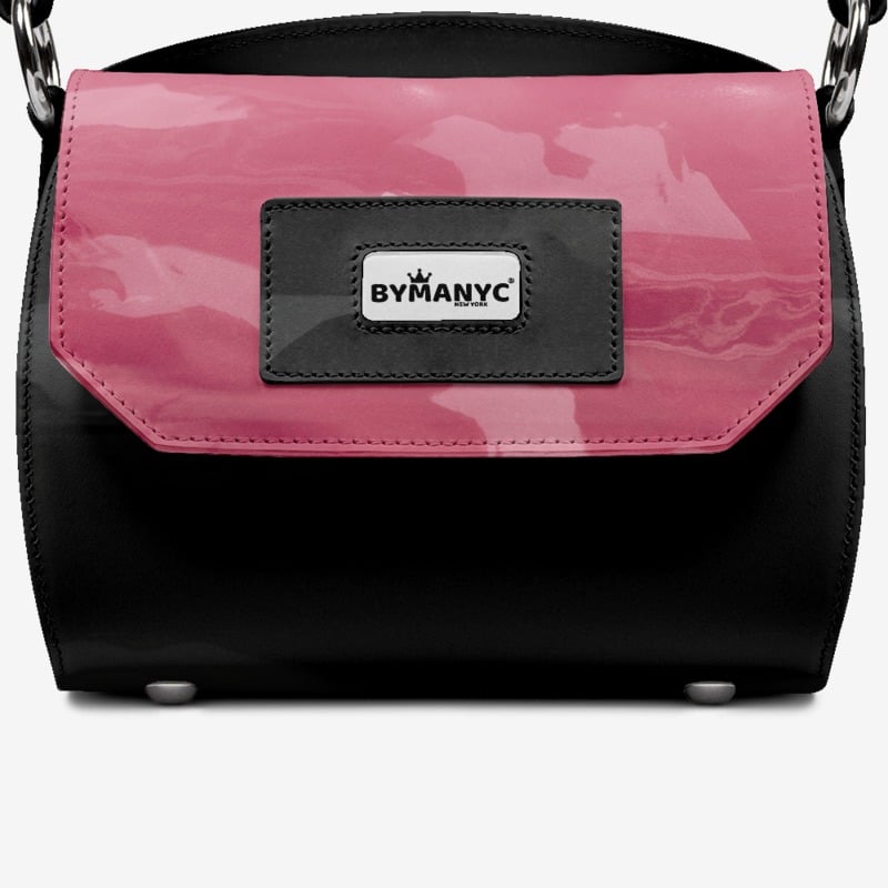 Handbag BYMANYC ® New York – Vegan Couture Trunk Mini in Manhattan Black - My Men's Shop