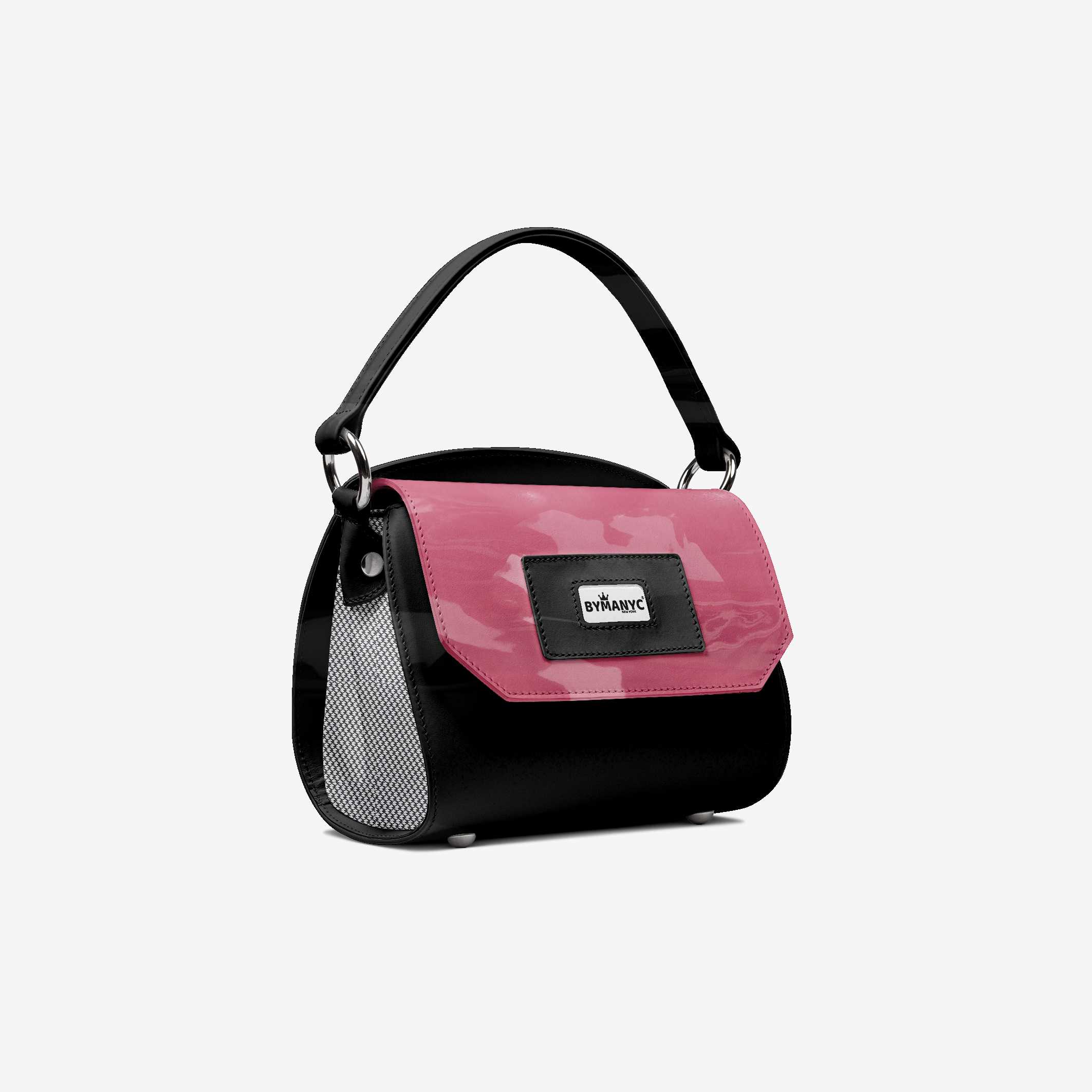 Handbag BYMANYC ® New York – Vegan Couture Trunk Mini in Manhattan Black - My Men's Shop