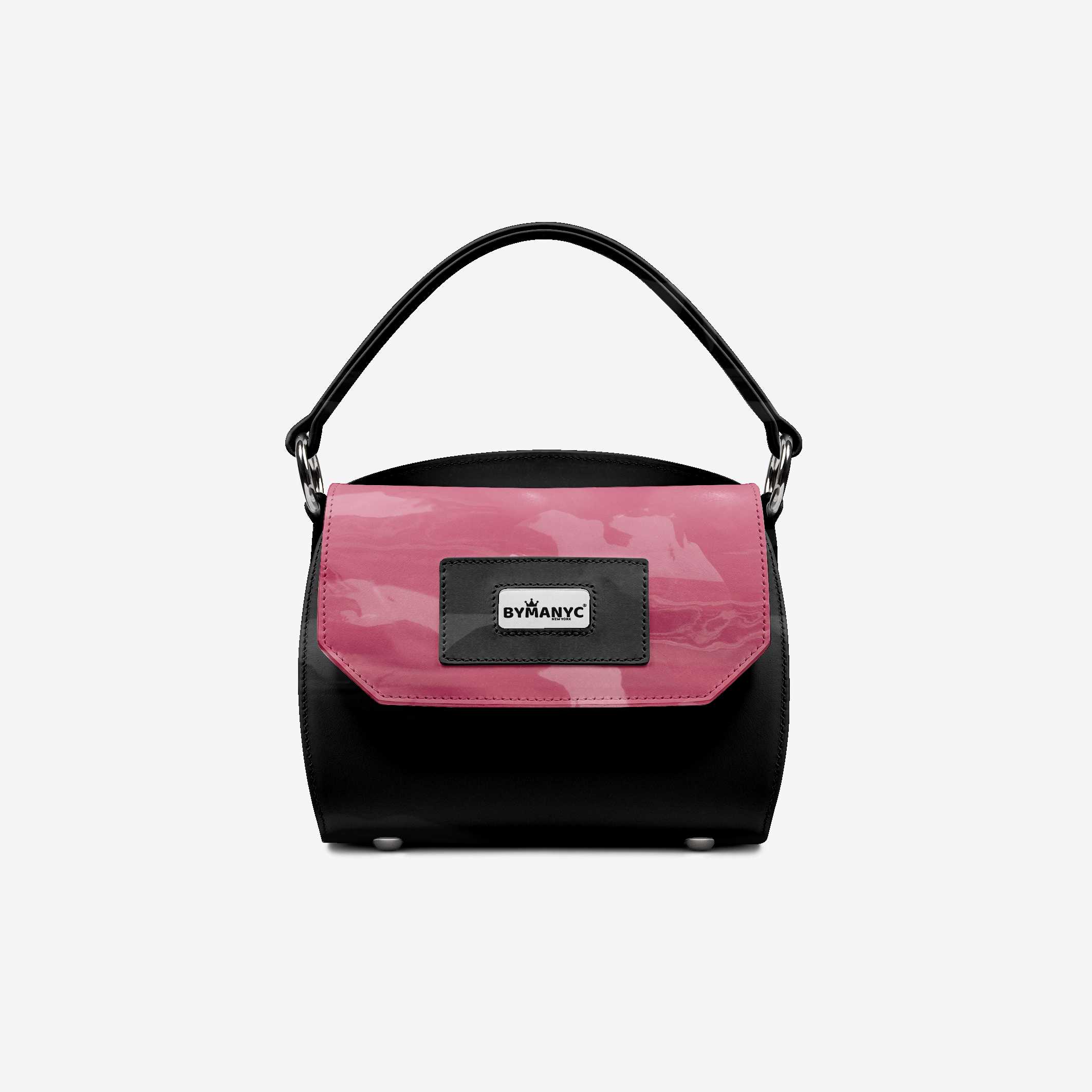 Handbag BYMANYC ® New York – Vegan Couture Trunk Mini in Manhattan Black - My Men's Shop