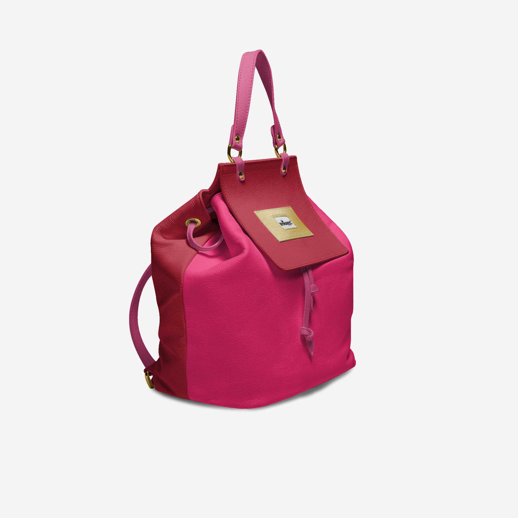 Handbag Vegan SOHO PINK – BYMANYC ® New York Made in Italy - My Men's Shop