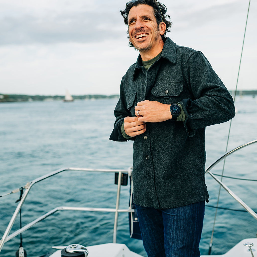 Heavyweight Wool Guide Shirt Jacket - 34.4oz