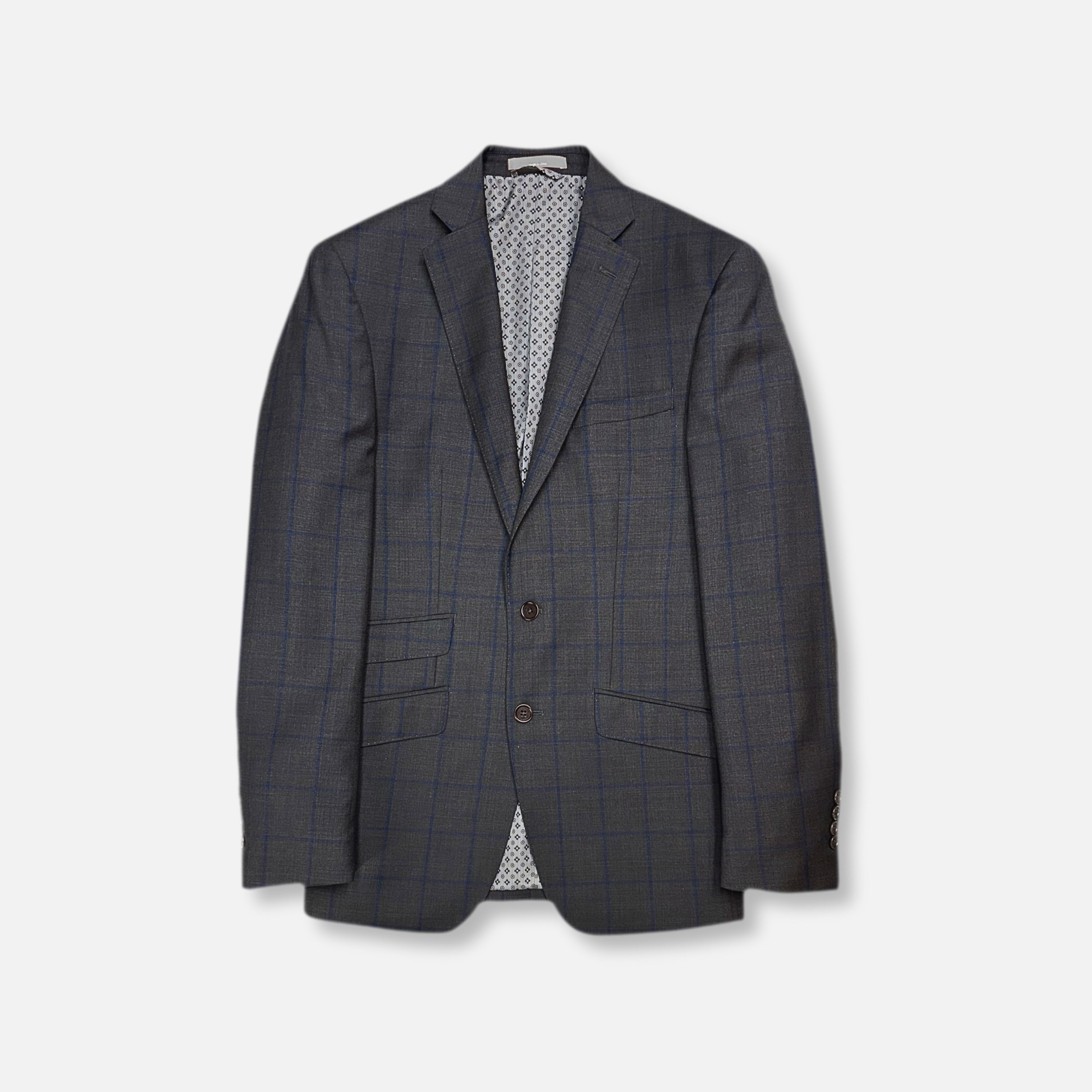Vedrillo Windowpane Vested Suit - My Men's Shop