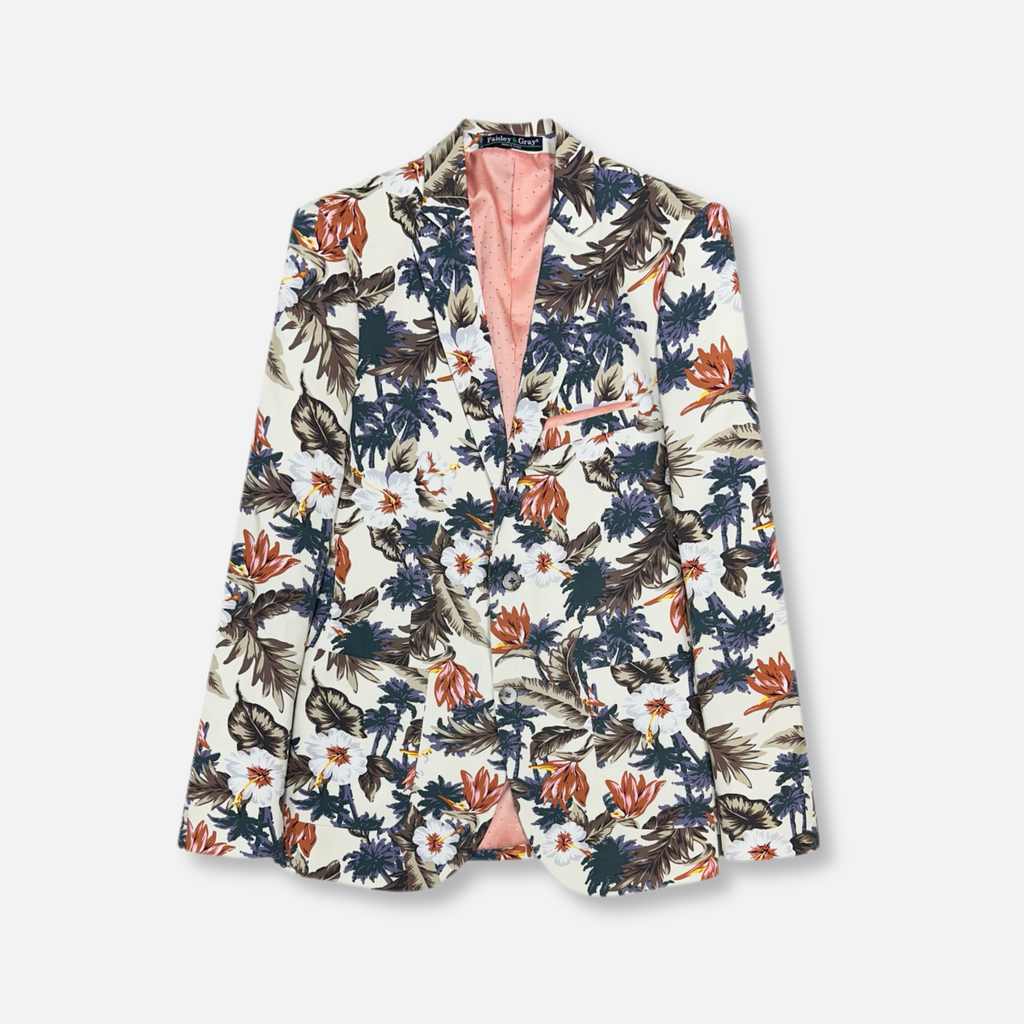 Dover Floral Notch Jacket - My Men's Shop