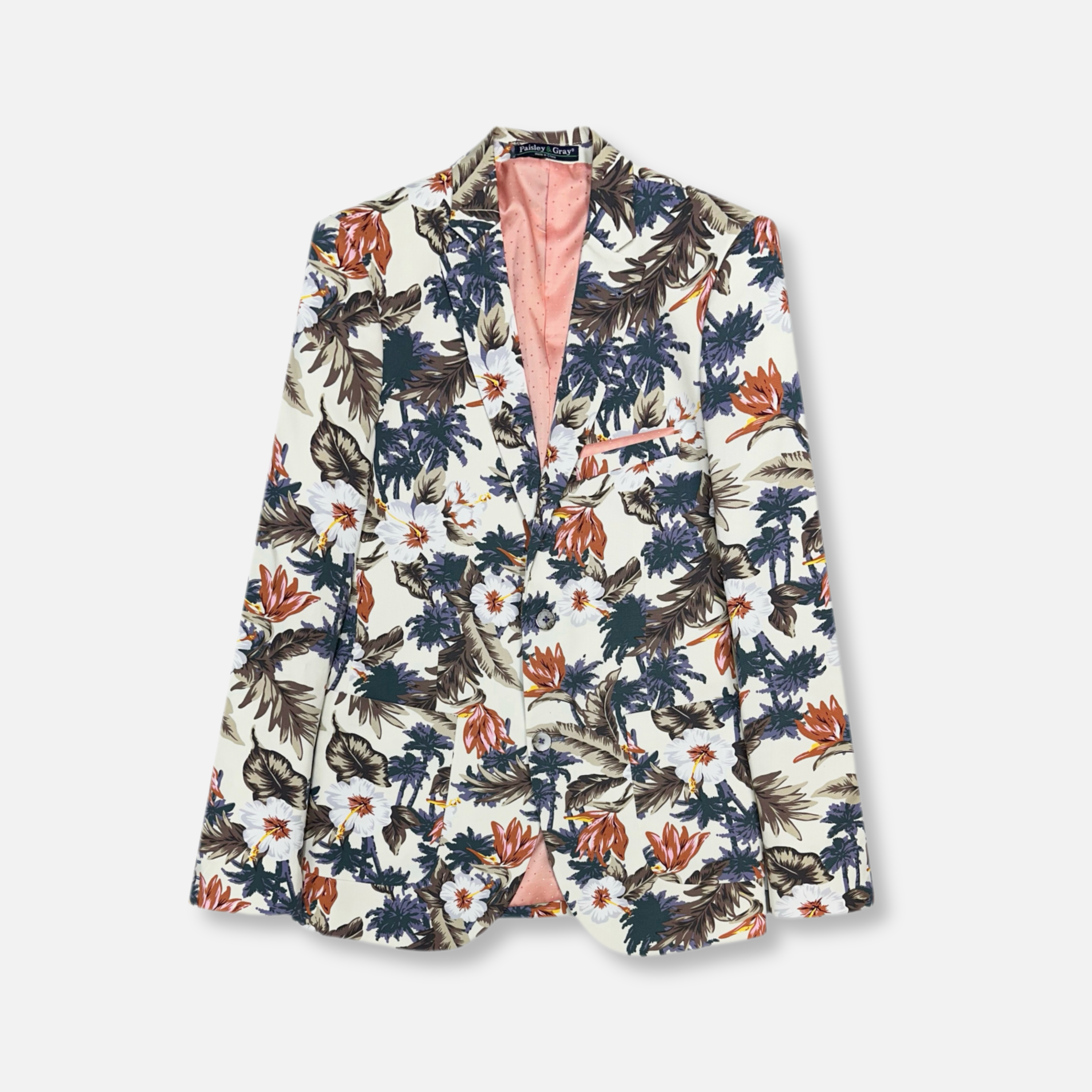 Dover Floral Notch Jacket - My Men's Shop