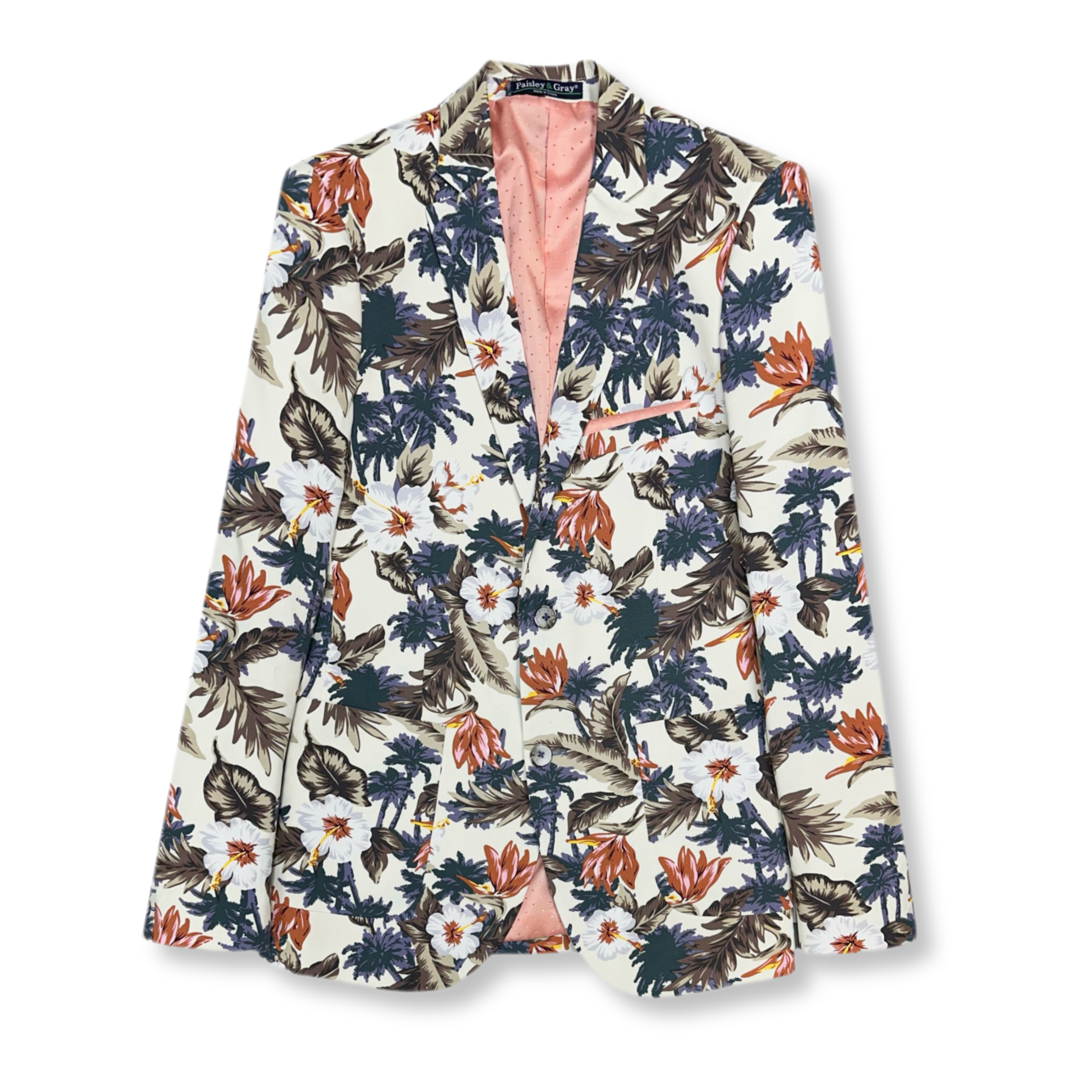 Dover Floral Notch Jacket - My Men's Shop