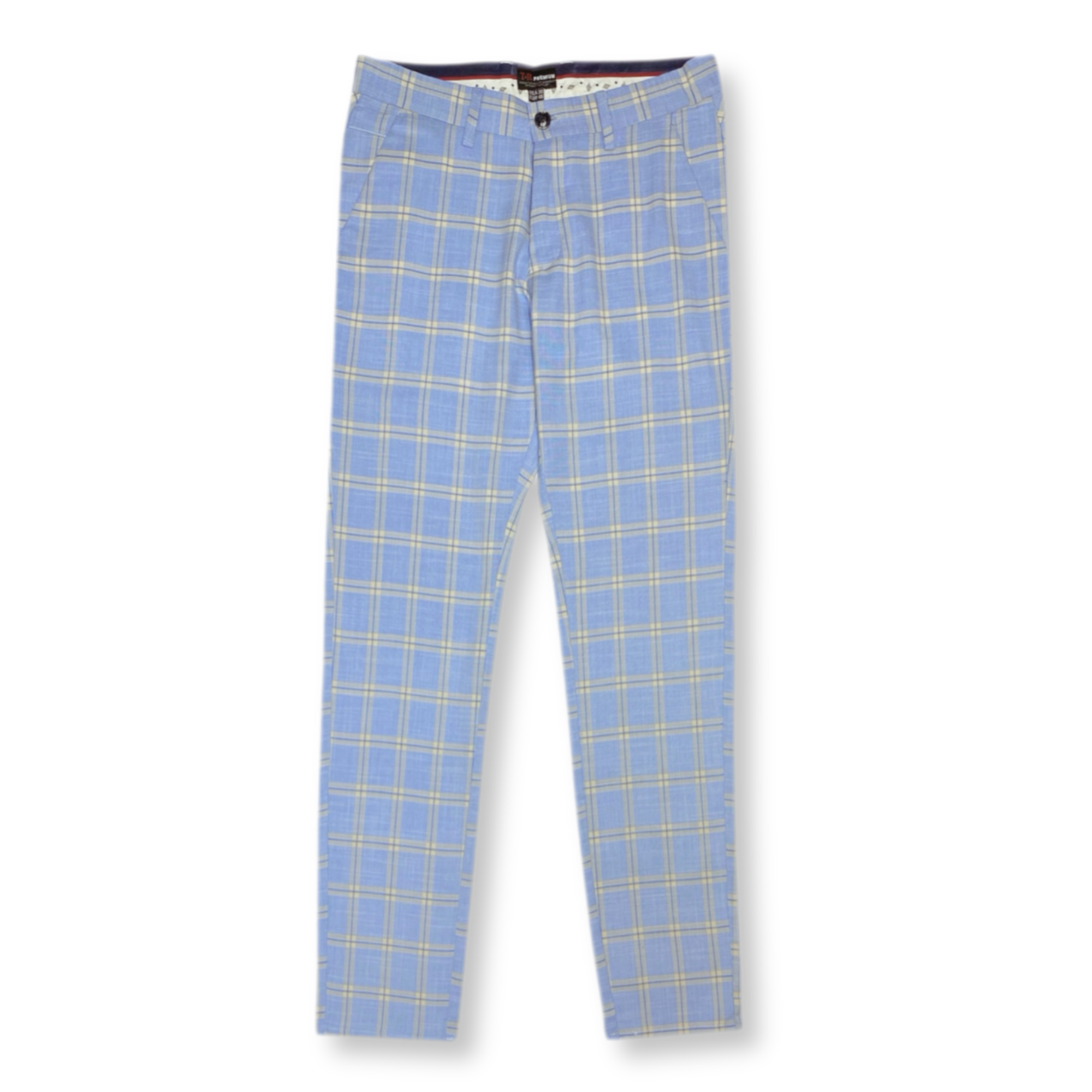 Ricardo Slim Fit Plaid Pants - My Men's Shop