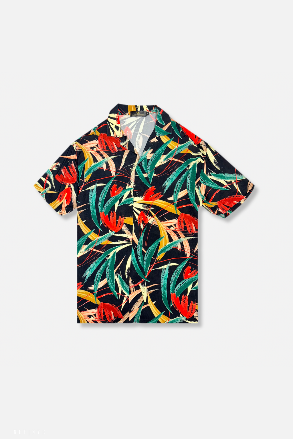 Doncaster Tropical Resort Revere Collar Shirt - My Men's Shop