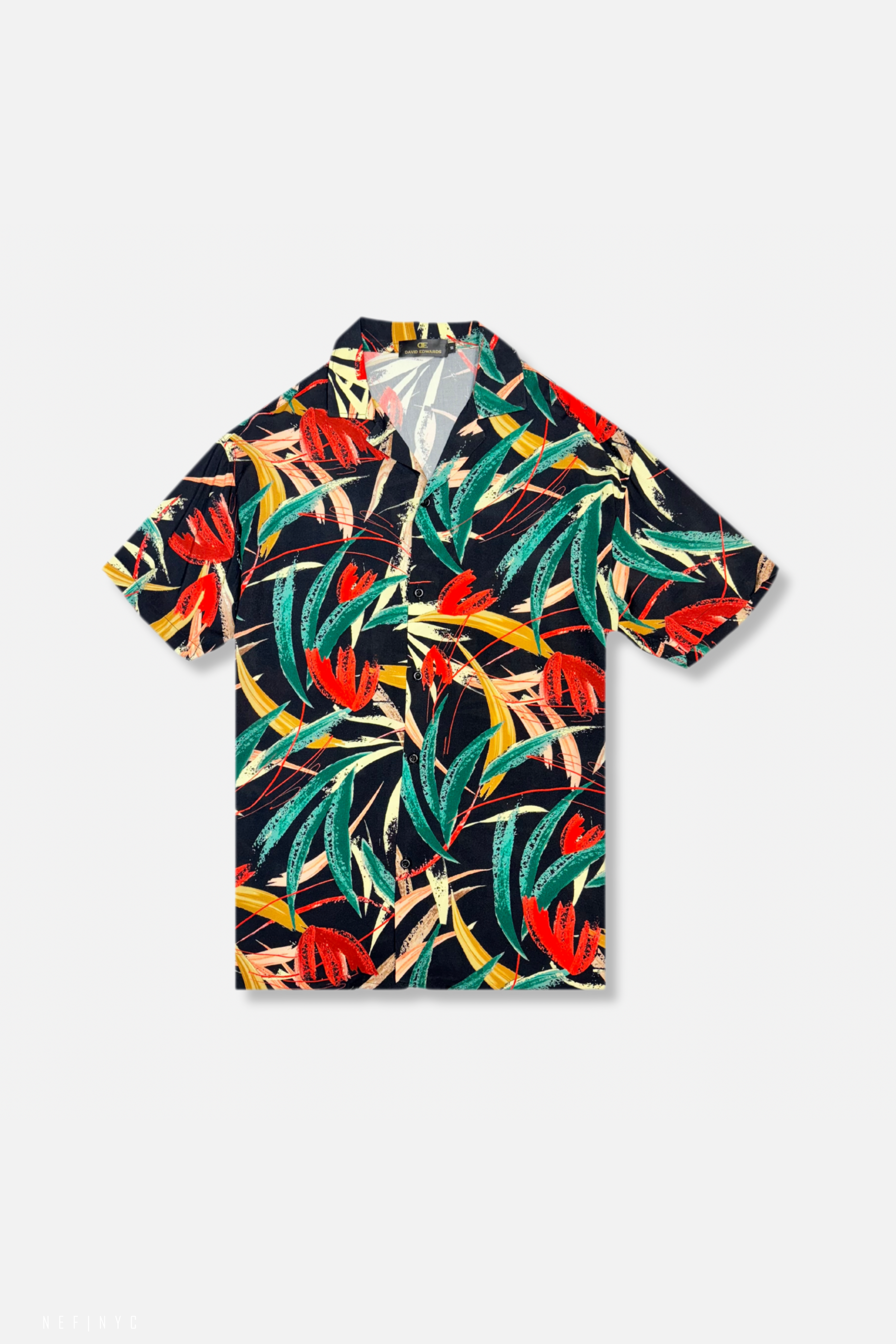 Doncaster Tropical Resort Revere Collar Shirt - My Men's Shop