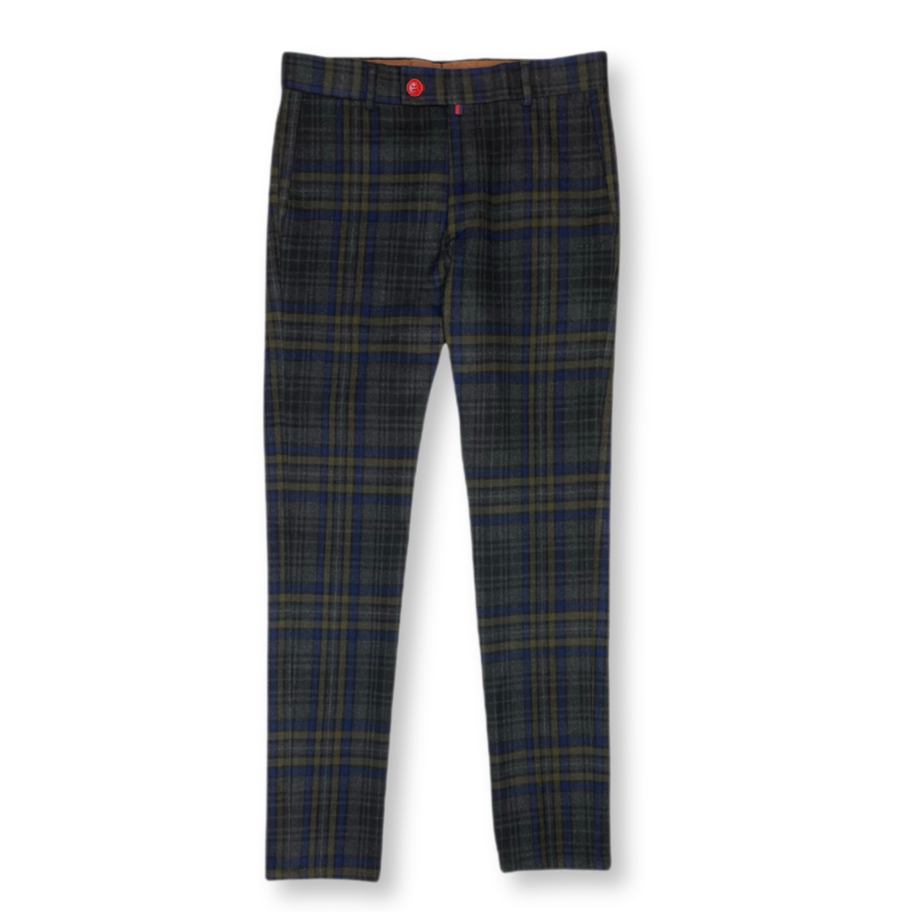 Serrano Heavy Plaid Pants - My Men's Shop
