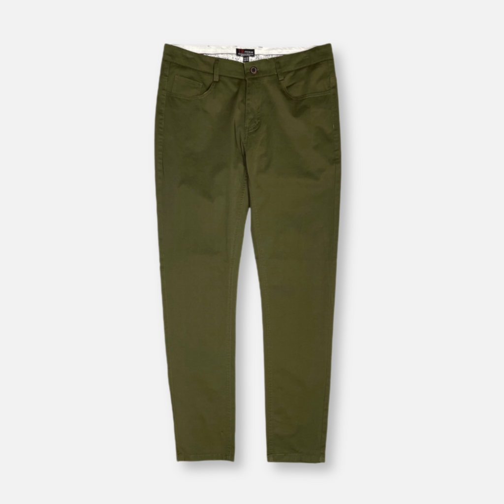 Seth Slim Solid Chino - My Men's Shop