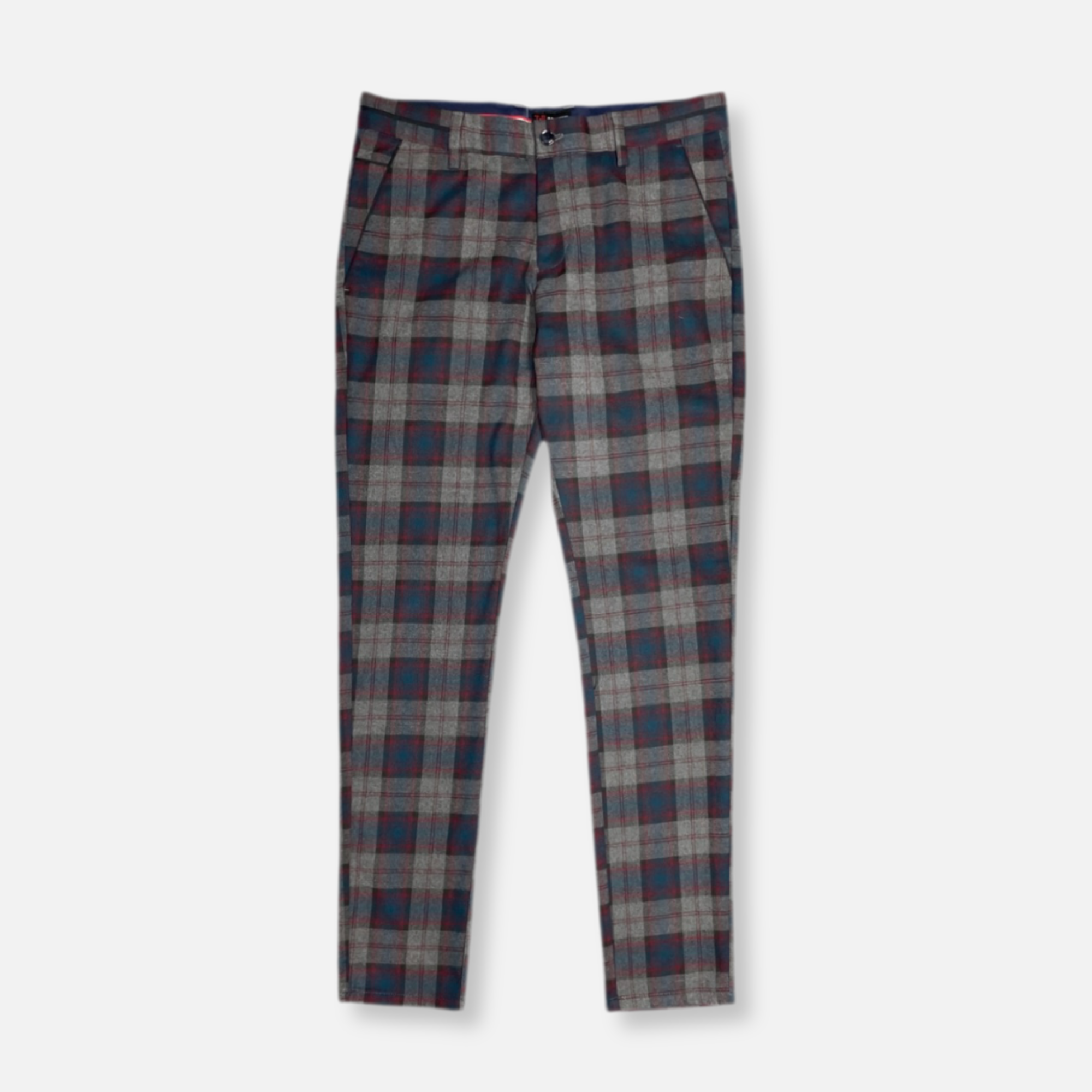 Tanzer Slim Fit Plaid Pants - My Men's Shop