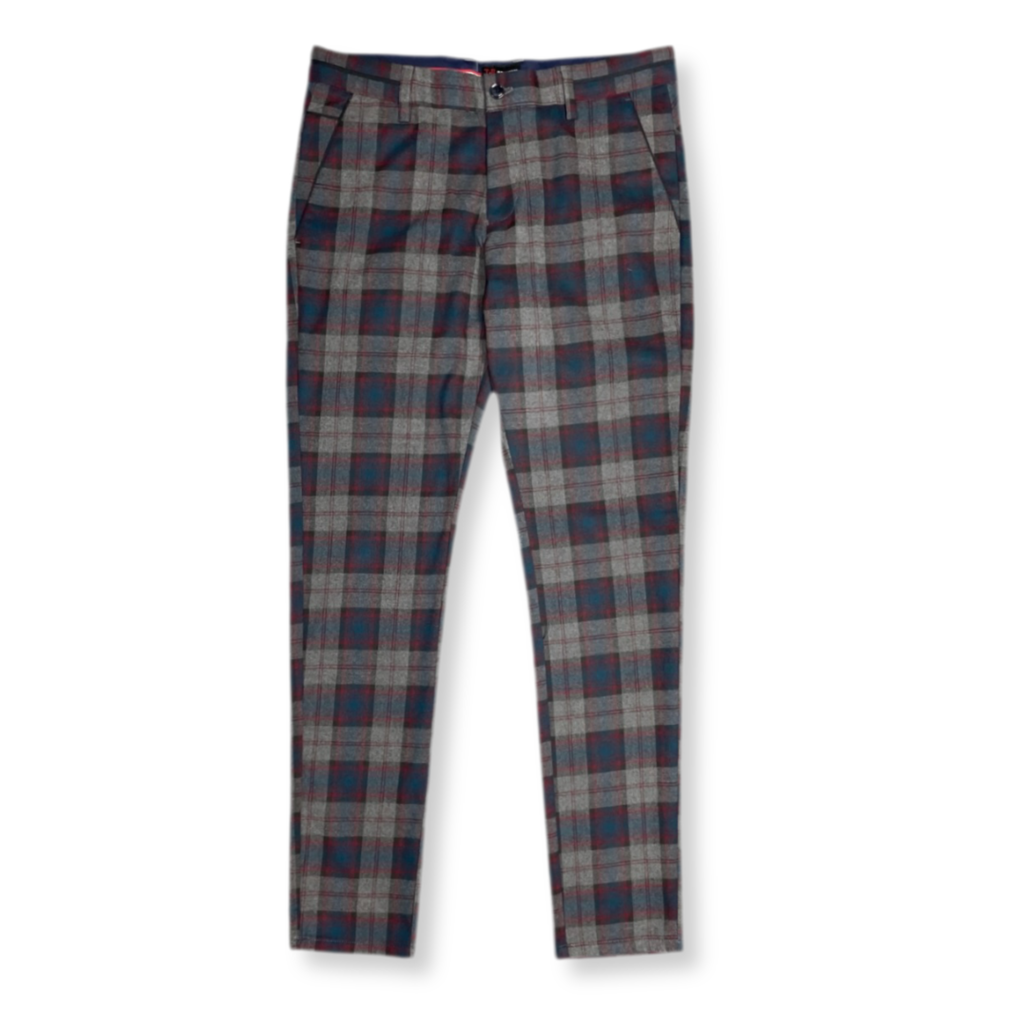 Tanzer Slim Fit Plaid Pants - My Men's Shop