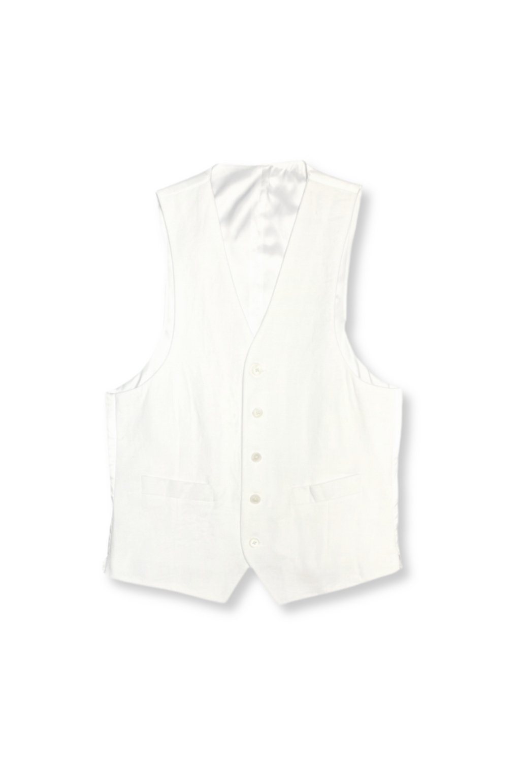 Hitchcock Linen Vest - My Men's Shop