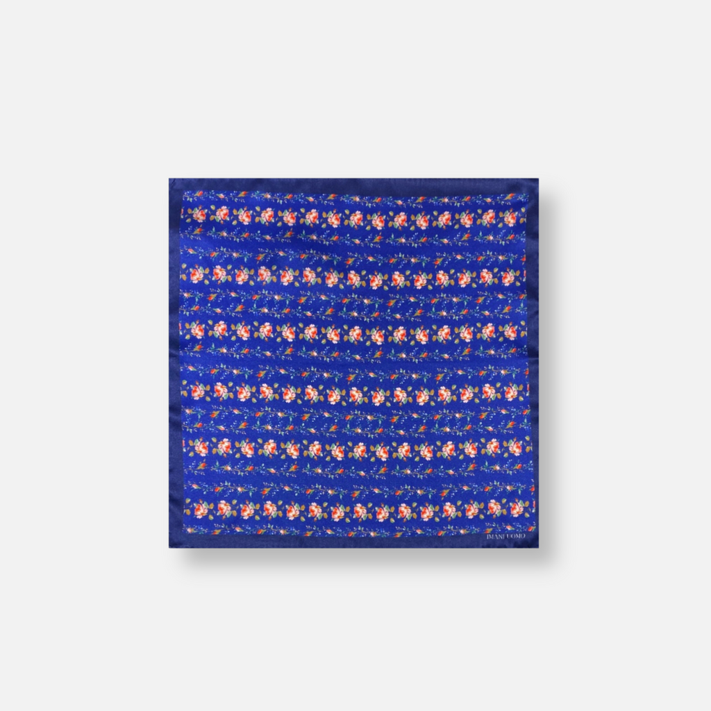 Issachar Floral Pocket Square - My Men's Shop