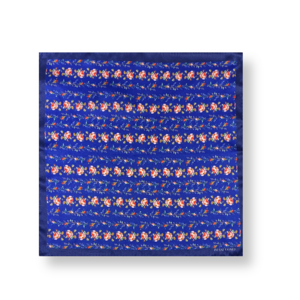 Issachar Floral Pocket Square - My Men's Shop
