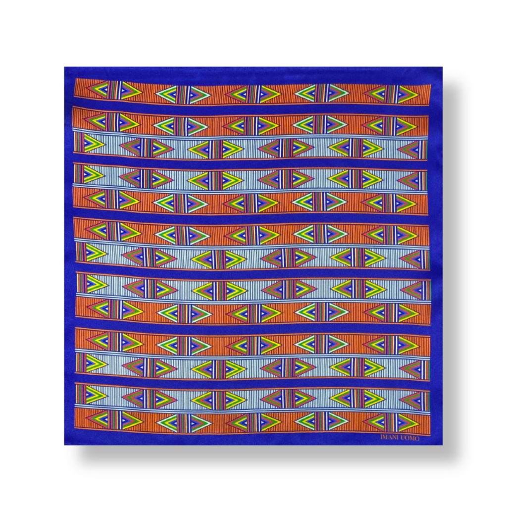 Izzie Jacquard Pocket Square - My Men's Shop